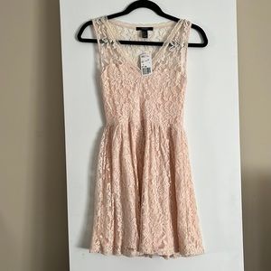 Forever 21 blush dress NWT